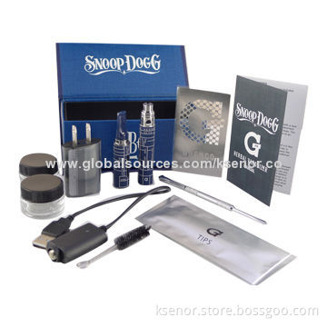 Snoop Dogg G Pen Electronic Cigarette Herbal Dry Herb Vaporizers with 3.2-4.8V Working Voltage